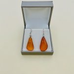 Vintage Amber earrings.