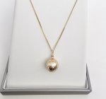 9ct. Gold Football Pendant - Fully Hallmarked.