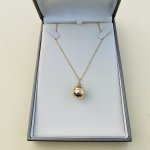 9ct. Gold Football Pendant / Charm.