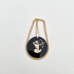 Hallmarked 9ct. Gold Sagittarius Pendant.