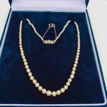 Akoya Cultured Pearl Necklet. Circa 1940&#039;s / 1950&#039;s.