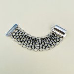 Silver Chain Mail Bracelet.