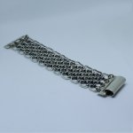 Silver Chain Mail Bracelet.