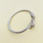 Silver Horse Bangle.