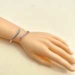 Silver Horse Bangle.