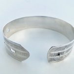 Charles Horner Silver Buckle Bangle.