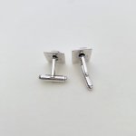 Quality Pair Silver Claddagh cufflinks.