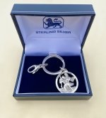 St. Christopher Silver Keyring.