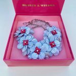 Butler &amp; Wilson Floral Patterned Statement Necklace.