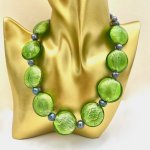 Butler &amp; Wilson Vibrant Green Necklace.