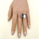 Vintage Silver Poison Ring.