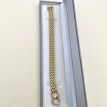 Costume Gold-Tone Chain Bracelet.