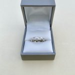 Bespoke Silver Chain Link Ring. 