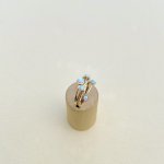 9ct. Solid Gold Opal Organic Raindance Ring.