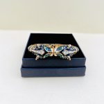 Vintage Panther Double Headed Bangle.