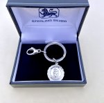 St. Christopher Silver Keyring.