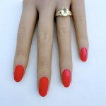 9ct. Gold Citrine Set Ring / Acanthus Foliage Design. 