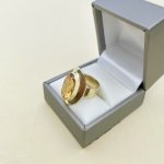 14ct. Gold Citrine Statement Ring. NEW STOCK