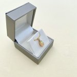 9ct. Gold Opal &amp; Diamond Pendant. NEW STOCK.