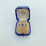 18ct. Gold Sapphire &amp; Diamond Ring. NEW STOCK.