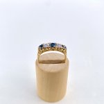 18ct. Gold Sapphire &amp; Diamond Ring. NEW STOCK.