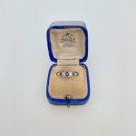 18ct. Gold Sapphire &amp; Diamond Ring. NEW STOCK.