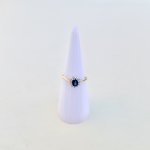 Hallmarked 9ct. Gold Sapphire &amp; Diamond Ring. JUST IN!