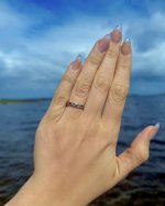 9ct. Gold Full Eternity Ring. 