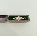 9ct. Gold Edwardian Irish Brooch. NEW IN STOCK.
