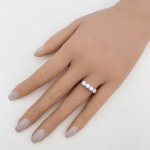 18ct. &amp; Platinum 4-stone Diamond Ring. NEW IN STOCK.