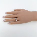 18ct. &amp; Platinum 4-stone Diamond Ring. NEW IN STOCK.