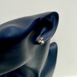 9ct. Gold Shamrock Stud Earrings. NEW IN STOCK.
