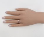 Vintage 9ct. Gold Trinity / Russian Wedding Band. NEW IN STOCK.