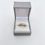 Vintage 9ct. Gold Trinity / Russian Wedding Band. NEW IN STOCK.