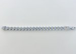 Sterling Silver Curb Link (Cuban Link) Chain Bracelet. NEW STOCK.