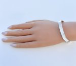 Sterling Silver Square Bangle. NEW IN STOCK.