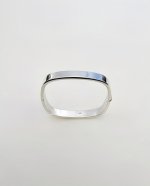 Sterling Silver Square Bangle. NEW IN STOCK.