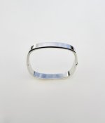Sterling Silver Square Bangle. NEW IN STOCK.
