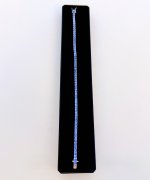 Silver Tennis Bracelet with Purple Gems. NEW STOCK.