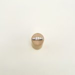 9ct. Yellow Gold 7-Stone Half Eternity CZ Ring. NEW STOCK.