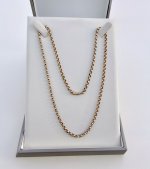 Antique / Victorian 9ct. Gold Belcher Chain 17¼” NEW STOCK.