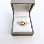 Hallmarked 9ct. Yellow Gold Claddagh Ring. NEW STOCK.