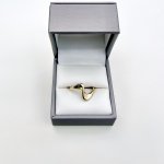 9ct. Gold Ring - Contemporary Abstract Design. JUST IN.