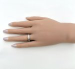 9ct. Gold Diamond 2-Row Half Eternity Ring. NEW STOCK.