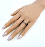 9ct. Yellow Gold Multi-Gemstone Ring. NEW STOCK.