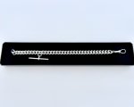 Silver Albert Chain Bracelet with T-Bar. NEW STOCK.