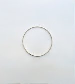 Hallmarked Italian Slim 9ct. Yellow Gold Bangle. NEW STOCK.