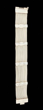 Edwardian Silver Mesh Bracelet. NEW STOCK. 