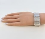 Edwardian Silver Mesh Bracelet. NEW STOCK. 