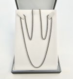 Vintage Silver Curb Link Chain 24" NEW STOCK.